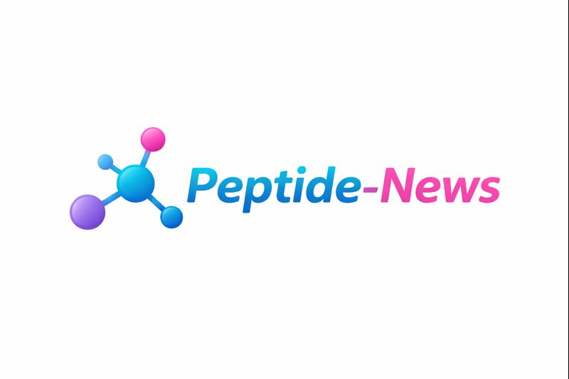 Peptide News site and logo featuring best peptide companies