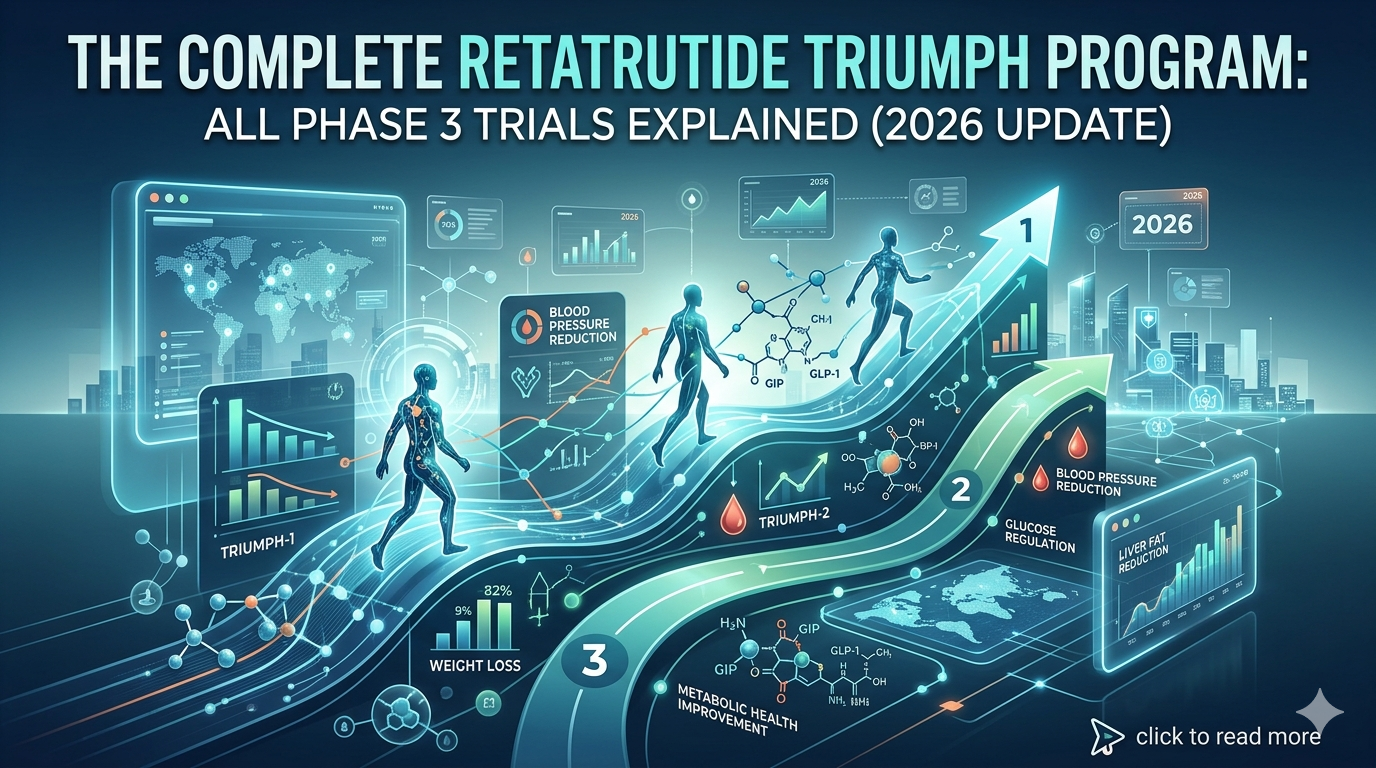 The Complete Retatrutide TRIUMPH Program: All Phase 3 Trials Explained (2026 Update)
