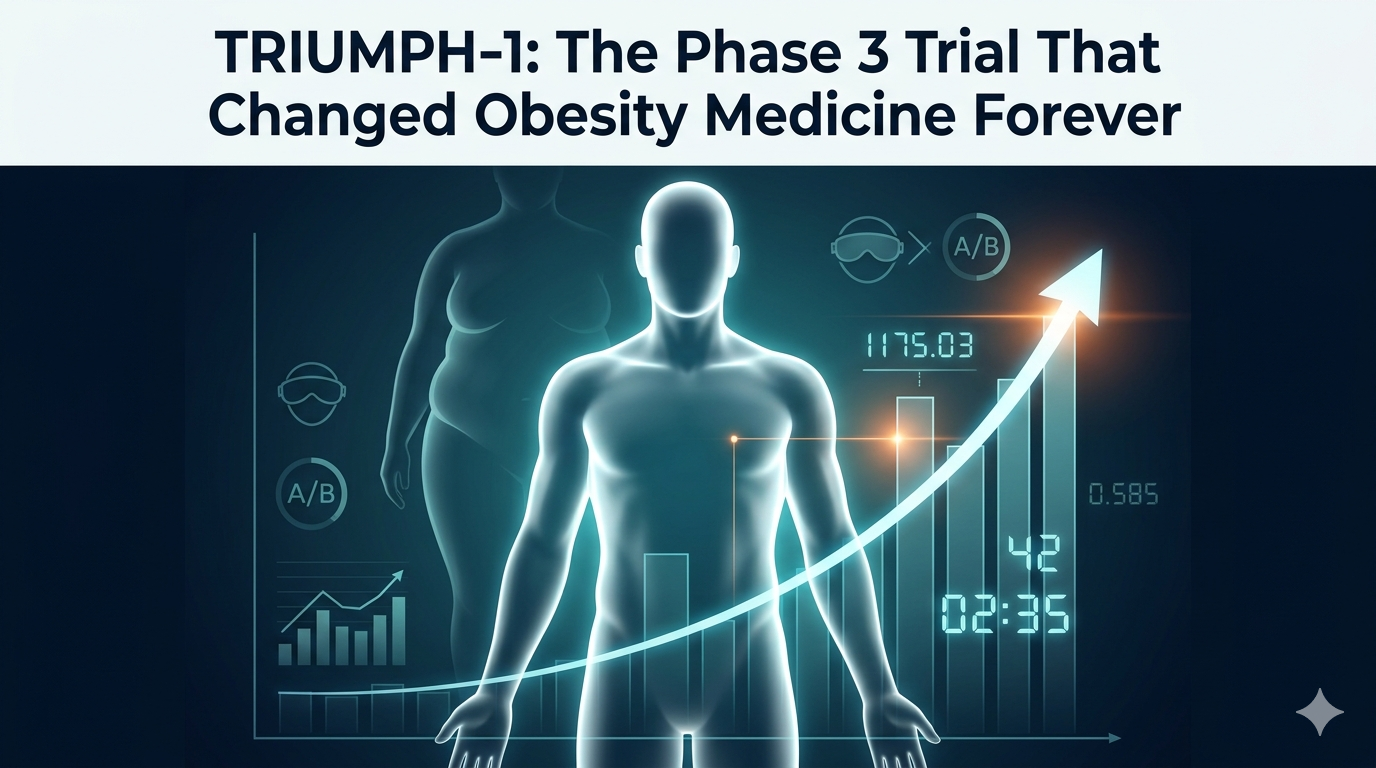 TRIUMPH-1: The Phase 3 Trial That Changed Obesity Medicine Forever