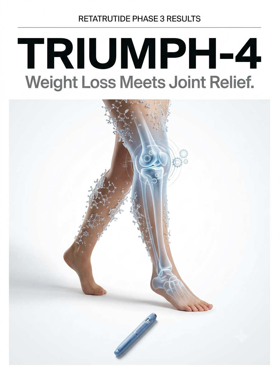 TRIUMPH-4 Retatrutide Trial: That Proved Weight Loss Can Fix Knee Pain Too